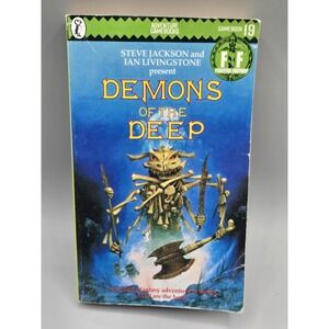 FIGHTING FANTASY 19 - Demons of the Deep (1986, Jackson & Livingston, Retro RPG)